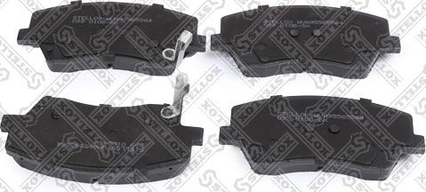 Stellox 099 010B-SX - Brake Pad Set, disc brake autospares.lv