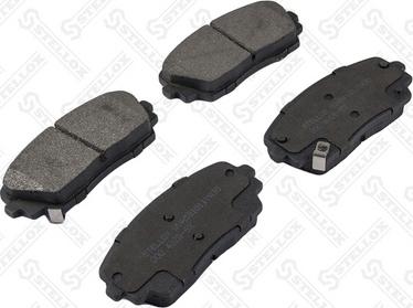 Stellox 000 402B-SX - Brake Pad Set, disc brake autospares.lv