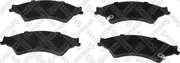 Stellox 000 425B-SX - Brake Pad Set, disc brake autospares.lv