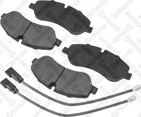 Stellox 000 423B-SX - Brake Pad Set, disc brake autospares.lv