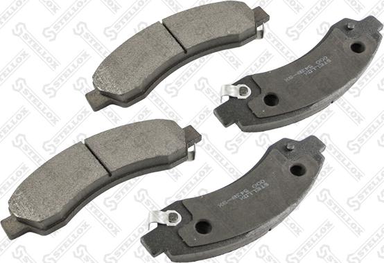 Stellox 000 543B-SX - Brake Pad Set, disc brake autospares.lv