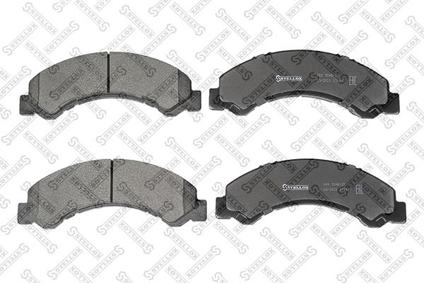 Stellox 000 554B-SX - Brake Pad Set, disc brake autospares.lv