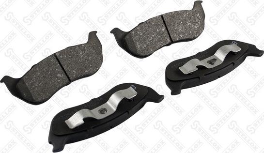 Stellox 000 555B-SX - Brake Pad Set, disc brake autospares.lv