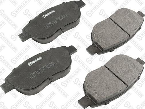 Stellox 000 538B-SX - Brake Pad Set, disc brake autospares.lv