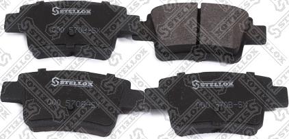 Stellox 000 570B-SX - Brake Pad Set, disc brake autospares.lv