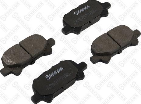 Stellox 000 578B-SX - Brake Pad Set, disc brake autospares.lv