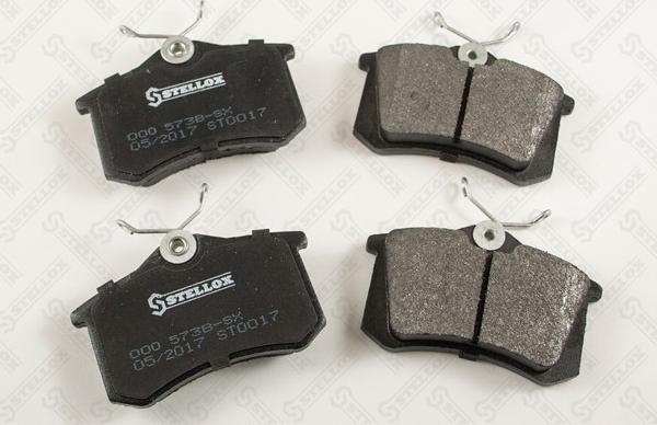 Stellox 000 573B-SX - Brake Pad Set, disc brake autospares.lv