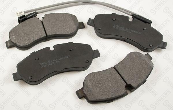 Stellox 000 666B-SX - Brake Pad Set, disc brake autospares.lv