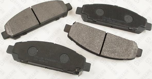 Stellox 000 667B-SX - Brake Pad Set, disc brake autospares.lv