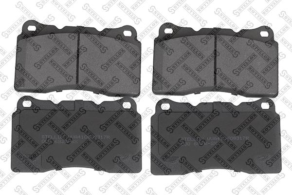 Stellox 000 682B-SX - Brake Pad Set, disc brake autospares.lv