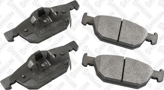 Stellox 000 047B-SX - Brake Pad Set, disc brake autospares.lv