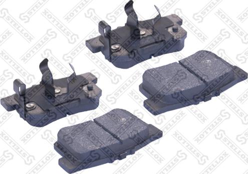 Stellox 000 064B-SX - Brake Pad Set, disc brake autospares.lv