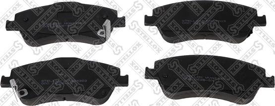 Stellox 000 062B-SX - Brake Pad Set, disc brake autospares.lv