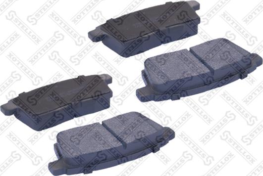 Stellox 000 067-SX - Brake Pad Set, disc brake autospares.lv