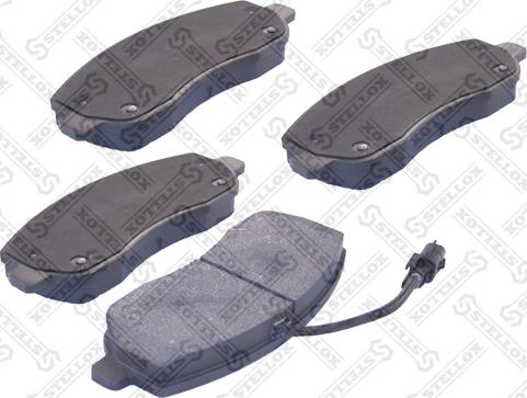 Stellox 000 004-SX - Brake Pad Set, disc brake autospares.lv