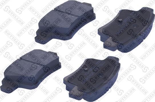 Stellox 000 002-SX - Brake Pad Set, disc brake autospares.lv