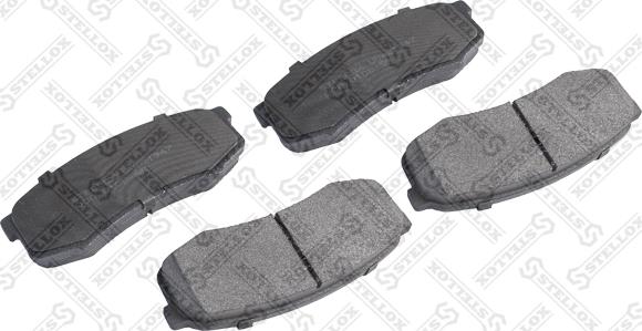 Stellox 000 010B-SX - Brake Pad Set, disc brake autospares.lv