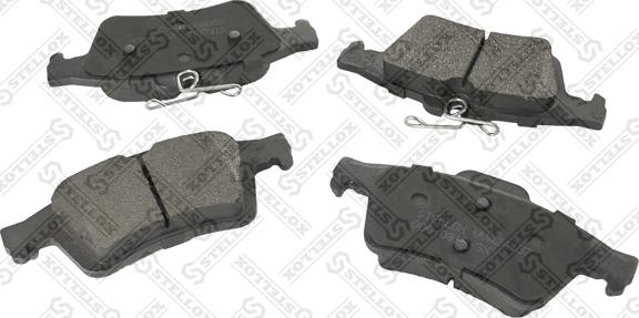 Stellox 000 081B-SX - Brake Pad Set, disc brake autospares.lv