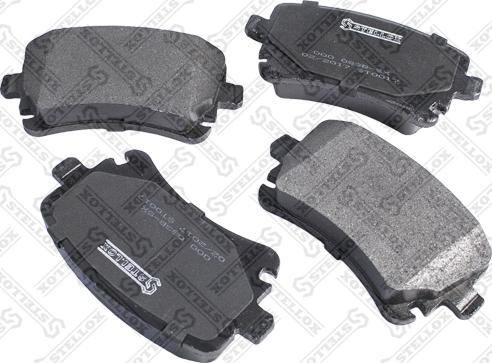 Stellox 000 083B-SX - Brake Pad Set, disc brake autospares.lv