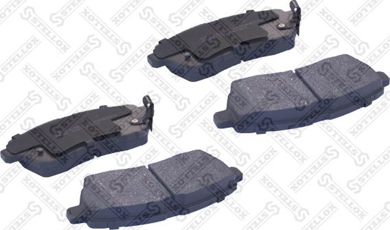 Stellox 000 087-SX - Brake Pad Set, disc brake autospares.lv