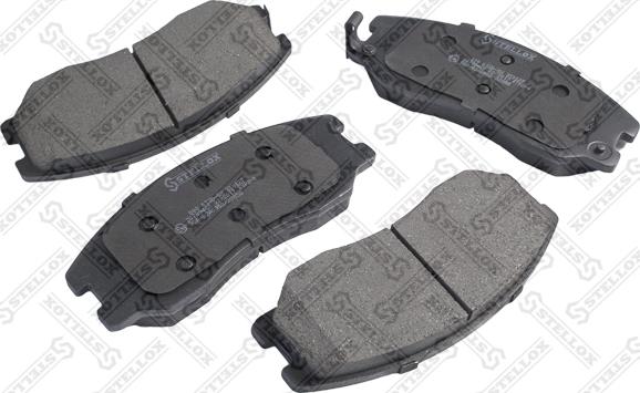 Stellox 000 033B-SX - Brake Pad Set, disc brake autospares.lv