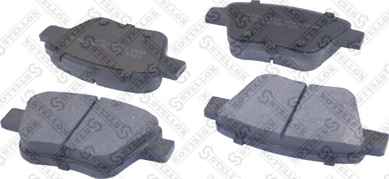 Stellox 000 025B-SX - Brake Pad Set, disc brake autospares.lv