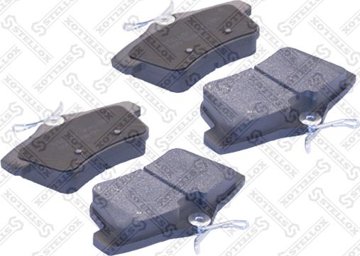 Stellox 000 026-SX - Brake Pad Set, disc brake autospares.lv