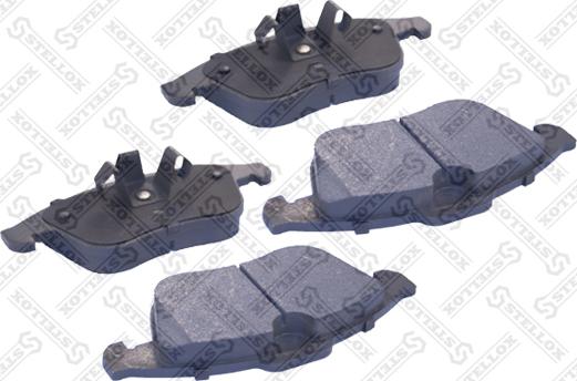 Stellox 000 028-SX - Brake Pad Set, disc brake autospares.lv