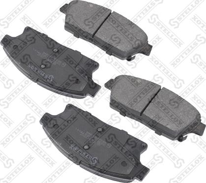 Stellox 000 023B-SX - Brake Pad Set, disc brake autospares.lv