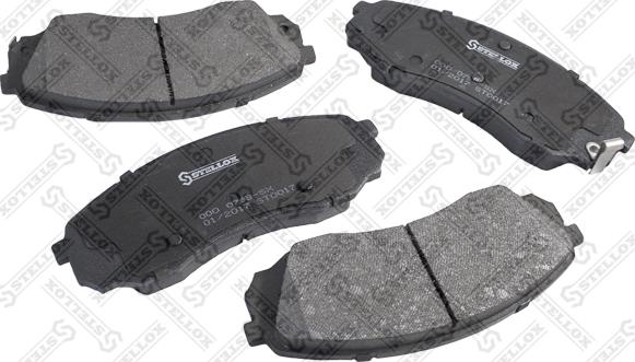 Stellox 000 079B-SX - Brake Pad Set, disc brake autospares.lv