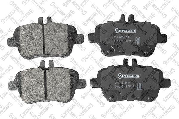 Stellox 000 399B-SX - Brake Pad Set, disc brake autospares.lv