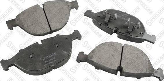 Stellox 000 296B-SX - Brake Pad Set, disc brake autospares.lv