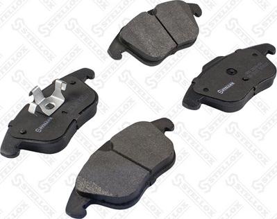 Stellox 000 281B-SX - Brake Pad Set, disc brake autospares.lv