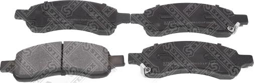 Stellox 000 735B-SX - Brake Pad Set, disc brake autospares.lv