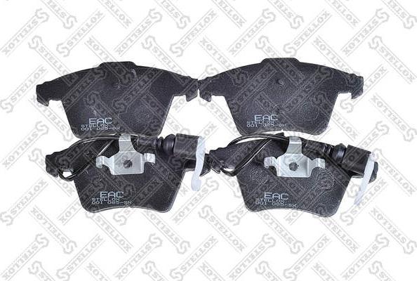 Stellox 001 085-SX - Brake Pad Set, disc brake autospares.lv