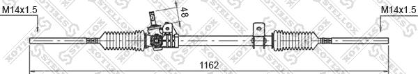 Stellox 00-35003-SX - Steering Gear autospares.lv