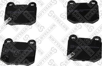 Stellox 025 052B-SX - Brake Pad Set, disc brake autospares.lv