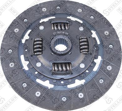 Stellox 07-00014-SX - Clutch Disc autospares.lv