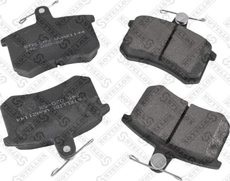 Stellox 146 020-SX - Brake Pad Set, disc brake autospares.lv