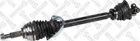 Stellox 158 1912-SX - Drive Shaft autospares.lv