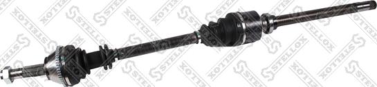 Stellox 158 1040-SX - Drive Shaft autospares.lv