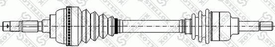 Stellox 158 1008-SX - Drive Shaft autospares.lv