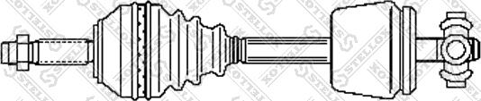 Stellox 158 1012-SX - Drive Shaft autospares.lv