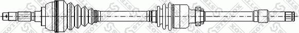 Stellox 158 1022-SX - Drive Shaft autospares.lv