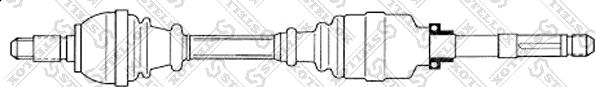 Stellox 158 1775-SX - Drive Shaft autospares.lv