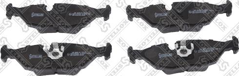 Stellox 166 000B-SX - Brake Pad Set, disc brake autospares.lv