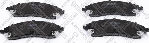 Stellox 1097 008B-SX - Brake Pad Set, disc brake autospares.lv