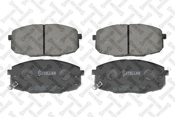 Stellox 1049 002-SX - Brake Pad Set, disc brake autospares.lv