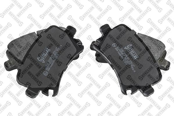 Stellox 1042 000B-SX - Brake Pad Set, disc brake autospares.lv