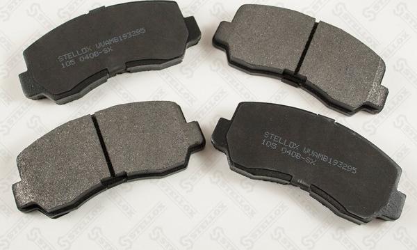 Stellox 105 040B-SX - Brake Pad Set, disc brake autospares.lv